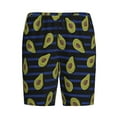 thumbnail image 4 of Wukai Avocado Men’s Short Pajama Pants With Pockets Soft Sleep Pj Shorts for Men-XX-Large, 4 of 6