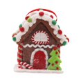 thumbnail image 1 of Figura colgante de casa de pueblo navideña, decoración navideña decorativa para colgar Estilo D, 1 of 9