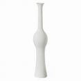 thumbnail image 3 of Unique Style 58.75 inch Tall Floor Vase for Entryway, Dining, or Living Room Decor, Elegant White Ceramic Tall Vase with Intricate Design, Contemporary Home Accent Piece, Modern Decorative Pottery, 3 of 8