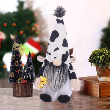 Carved Sheep Miniature Statue Wooden Lamb Figurine For Children Room