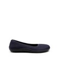 thumbnail image 2 of Zapatillas de ballet DREAM PAIRS para mujer, punta ancha, punto ancho, azul marino 9, 2 of 8