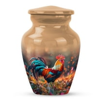 SUBSH Chicken Urn - Small Urns for Human Ashes Keepsake - Ash Urns for Humans - Urns for Ashes Adult Female Mom - Cremation Urns for Adults - Cremation Urns for Ashes (3 inch Pack of 1)