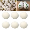 thumbnail image 6 of Wool Drying Balls, Adsorb Impurities Wool Ball 6 Pcs  For Home, 6 of 6
