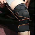 thumbnail image 3 of 1 pieza Fitness Running vendaje elástico deportes rodillera soporte (naranja M) Tmvgtek Deportes Acuáticos, 3 of 6