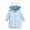 1-116Blue423, variant on CAIVO Kids Down Coats Girls Zipper Hooded Jacket Boys Lightweight Children Winter Long Jackets Outwear Long Sleeve Breathable Outerwear