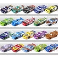 thumbnail image 2 of Coches de metal fundido a presión de todos los estilos Disney Pixar Cars, modelo Lightning McQueen, coche de aleación número 4.19.28.36.51 101, serie de carreras de juguete, 2 of 5