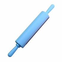1 Pcs Silicone Rolling Pin, Non-Stick DIY Dumpling Roller, Bread Cookie Rolling Pin, Pastry Dough Roller Silicone Rolling Pins for Baking, Pastry Dough Roller, Fondant, Pizza 12"