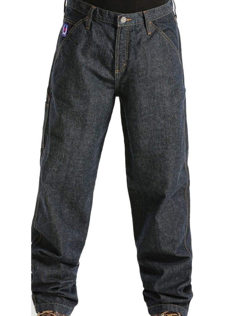 Cinch Work Denim Jeans Mens FR Blue 