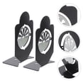 thumbnail image 1 of PAMINGONO 2pcs Shoot Training Target Board Metal Black For Family Gatherings, 1 of 6