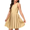 thumbnail image 1 of EnJoCho Robe Débardeur Plissée Style Collège pour Filles Automne Performance Jupe Grande Tenue Scolaire Préadolescente Chic, 1 of 5