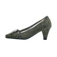 thumbnail image 3 of FLORAL Nyla Women's Wide Width Rhinestone Dress Pumps, 3 of 7