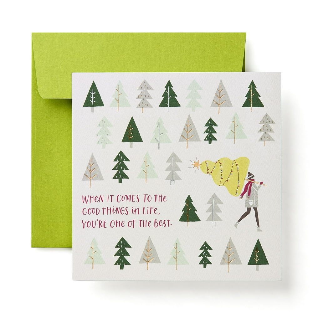 American Greetings Good Things Christmas Greeting Card