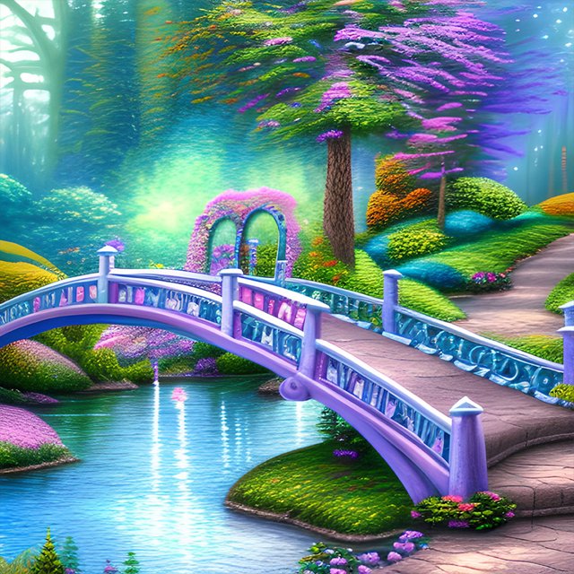 Diamond Painting 5D DIY Full Round Drill Arch Bridge Decoración del hogar (B6664) Hugtrwg Para estrenar
