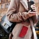 thumbnail image 5 of Asuwish - Funda tipo cartera compatible con Xiaomi Redmi K70/Poco F6 Pro 5G/K70 Pro, de cuero con cordón, tarjetero, correa de muñeca, para teléfono móvil, para mujer y hombre, color rojo, 5 of 5