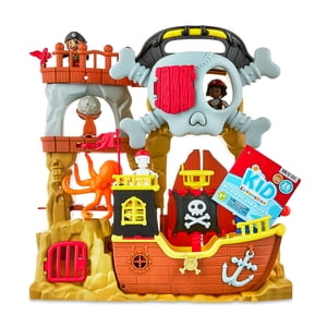Kid Connection Pirate Island Playset, 26 Pieces