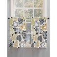 thumbnail image 5 of Valentine's Day Living Room Curtains 2 Panel, Romantic Love Heart Roses Abstract Black Gold Cafe Window Treatment, Farmhouse Bedroom Bathroom Kitchen Curtains Drapes 104"x45", 5 of 6