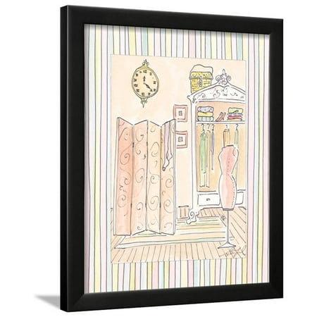 Powder Room Ii Framed Print Wall Art By Steve Leal Powder Room Ii Framed Print Wall Art By Steve Leal