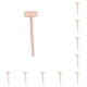 thumbnail image 2 of Kearding Martillo de 10 piezas, mazos de , mariscos, pasteles, galletas, manualidades para fiestas oval 10Conjunto, 2 of 6