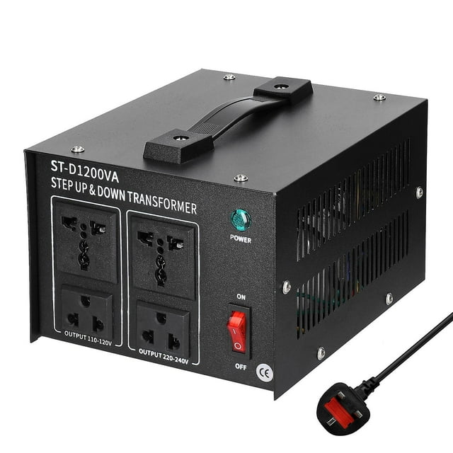 Transformateur Abaisseur Compact Convertisseur de Tension 1200va Appareils Électriques Portables pour la Maison