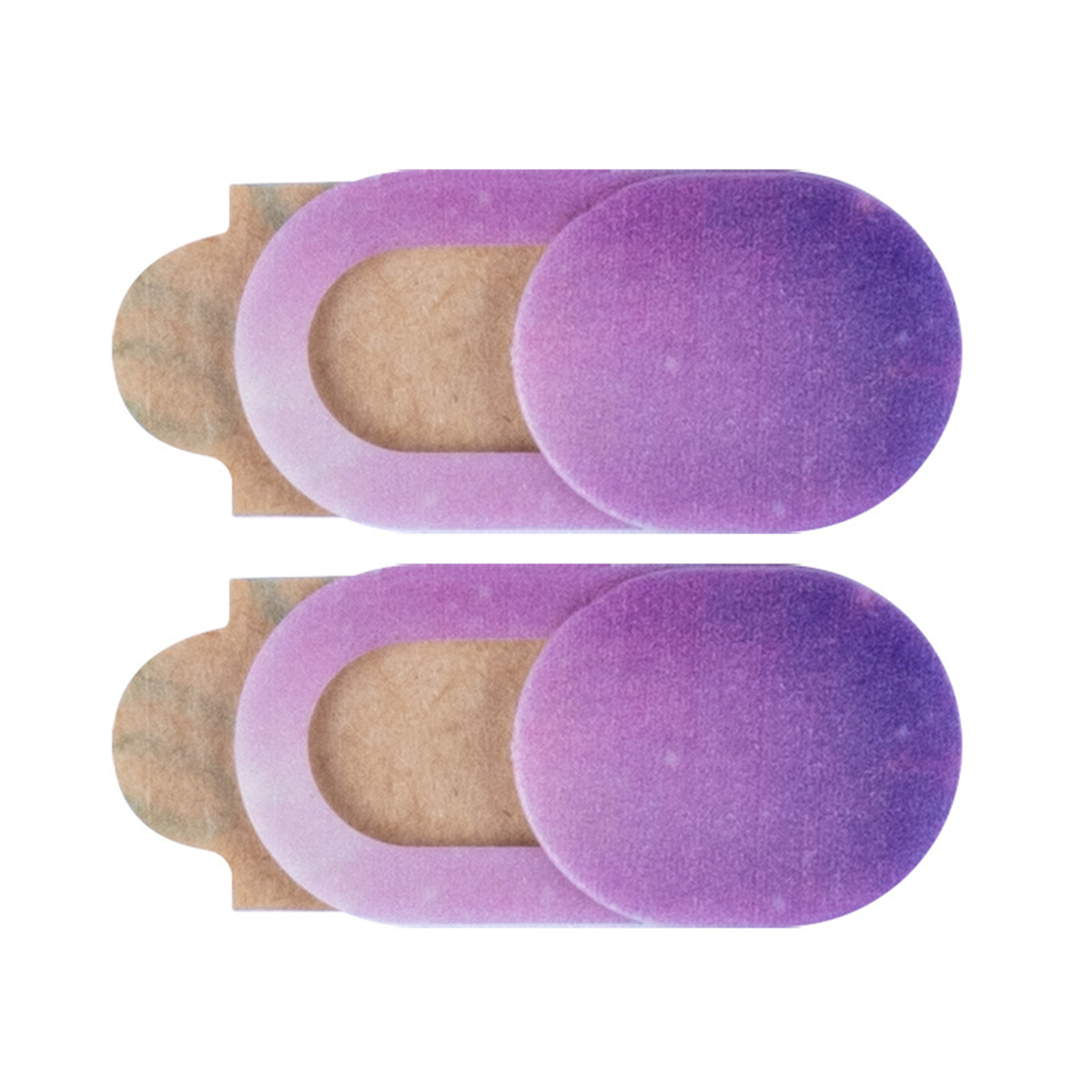 Lohuatrd 2Pcs Lens Cover Movable Flexible Antifall Slidable Privacy Protection Camera Cover for