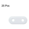 thumbnail image 3 of Curtain Weights (12g), Drapery Iron Weight for Bathroom Home Curtains Tablecloth Flags, White, 25Pack, 3 of 6
