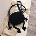 thumbnail image 5 of Bolso pequeño de lona único y divertido, bolso pequeño de cuerpo redondo con ancho de hombro para chica estudiante de moda, 5 of 5
