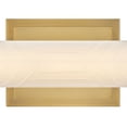 thumbnail image 2 of Devon - Light Lacquered Brass Brass Modern - LED Steel Wall Sconce, 2 of 12
