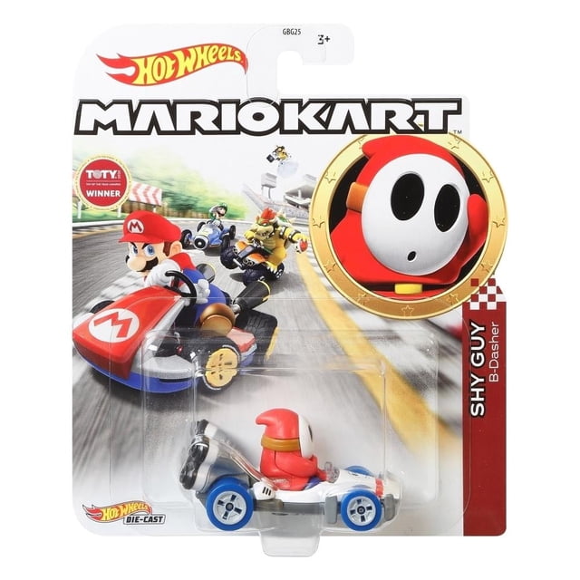 Vehículo de Juguete Hot Wheels Mario Kart Shy Guy B-Dasher