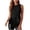 A71-Black, variant on Women Summer Sexy Solid Color U Neck Lace Stitching Loose Camisole Fashion Sleeveless Vest Womens Sleeveless Tank Top (L,A71-Silver)
