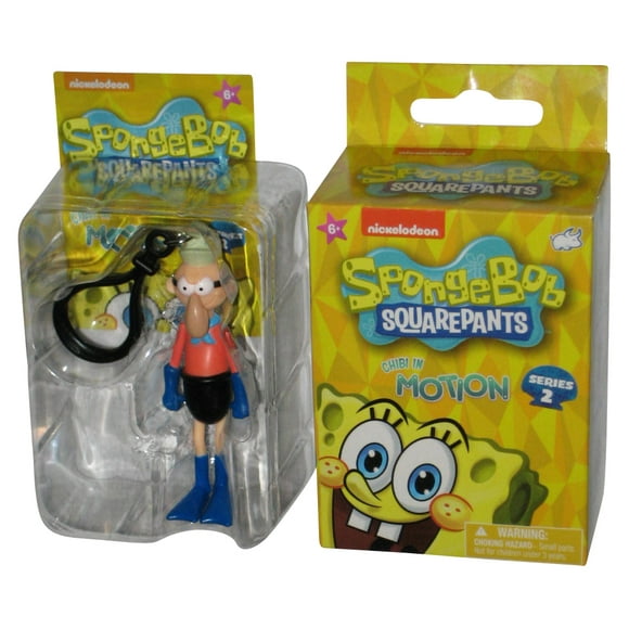 Spongebob Squarepants Chibi In Motion (2023) Barnacleboy Figure Keychain