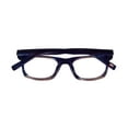 thumbnail image 7 of Jones New York Mens Plastic Soft Rectangle Eyewear Frame, J229 Blue 48mm, 7 of 7