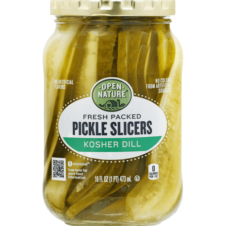 ON Pickle Slicers, Kosher Dill 16 fl oz