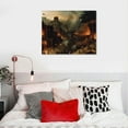 thumbnail image 4 of Nawypu  Hieronymus Bosch Print Poster Decorative Painting Canvas Wall Art Living Room Posters Bedroom Painting, 4 of 4