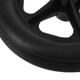 thumbnail image 3 of Tineasur Ensemble de Roulements de Roue avant pour Roues de Fauteuil Roulant avec Support de Fourche Noir, 3 of 8