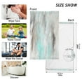 thumbnail image 3 of Abstract Textured Painting Set of 2 Pure Cotton Towels, 16'' x 28'', Highly Absorbent and Soft, 3 of 8