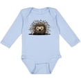 thumbnail image 3 of Inktastic Porcupine Boys or Girls Long Sleeve Baby Bodysuit, 3 of 5