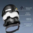 thumbnail image 5 of Casco de seguridad para bicicleta con certificación 3C para hombres y mujeres, adultos y niños, casco de motocicleta eléctrico con dibujos animados y gafas, 5 of 5
