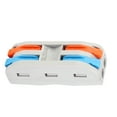 thumbnail image 4 of Borne Alimentations Électriques 50Pcs Connecteur de Câblage Conducteur Compact Coloré Fils Alimentations 11-28AWG Pct-2-2-2, 4 of 8