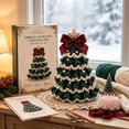 thumbnail image 7 of Crochet Christmas Tree Kit, DIY Beaded Christmas Tree Kit, Crochet Christmas Craft for Adults and Beginners, Handmade Woven Christmas Tree for Christmas Home Decor, 7 of 7