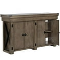 thumbnail image 4 of Bowery Hill 55 Gallon 4 Door Aquarium Stand in Rustic Gray, 4 of 9