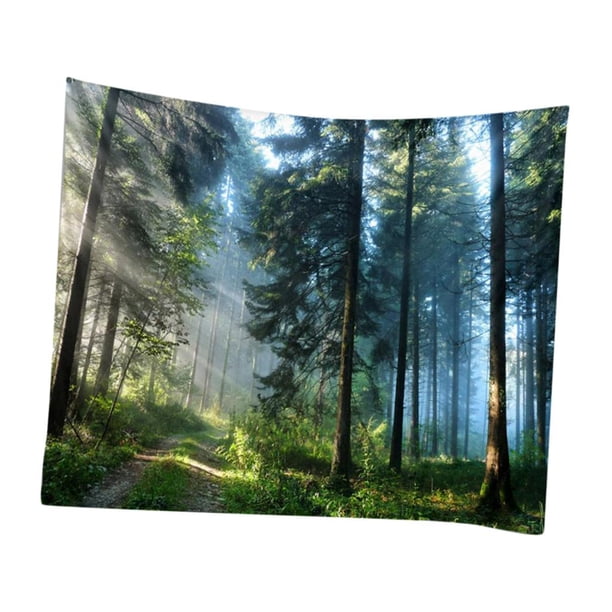 Tapiz colgante de pared con temática de paisaje fantástico para dormitorio de niñas y niños, suave Estilo_A 230x150cm