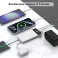 thumbnail image 4 of Cargador portátil Power Bank penaover de 10000 mAh con cable, 4 of 7