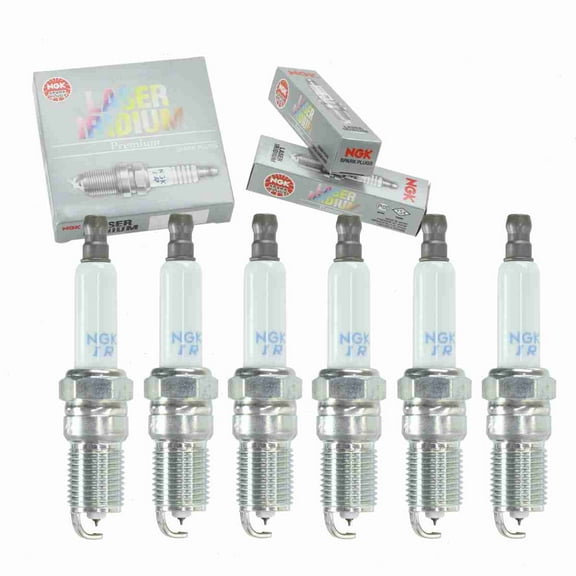 6 pc NGK Laser Iridium Spark Plugs compatible with Buick Park Avenue 3.8L V6 1991-2005