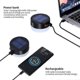 thumbnail image 2 of Camping Lights, Rechargeable Solar Camping Lamp Flashlight Multifunctional Portable Led Waterproof Round Tent Lantern For Hiking Fishing Outdoor, 2 of 5