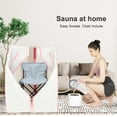 thumbnail image 4 of Mefine 2L Protable Sauna,Household Sauna Sweat Steamer Collapsible SPA Sauna Tent for Relaxation,Steam Generator&Chair Included, 4 of 8