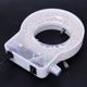 thumbnail image 2 of Anillo de luz para microscopio con brillo ajustable de 60 LED para microscopio estéreo, enchufe estadounidense de 110 a 240 V, 2 of 8