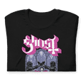 thumbnail image 3 of Ghost - Pray for Us Unisex T-Shirt - Black - Small, 3 of 7