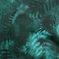 thumbnail image 1 of oneOone Silk Tabby Dark Green Fabric Tropical Watercolor Diy Clothing Quilting Fabric Print Fabric By Yard 42 Inch Wide, 1 of 4