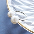 thumbnail image 3 of Qarigey Aleación anillo dedos colgante joyería de moda de larga duración multiusos exquisito boda suministros fiesta regalo plata Type1 NO1, 3 of 6