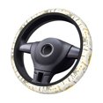 thumbnail image 2 of Balery Golf Icons And Golfer Fundas elásticas antideslizantes para volante, funda protectora universal para hombre y mujer, 15 pulgadas, accesorios para coche., 2 of 6